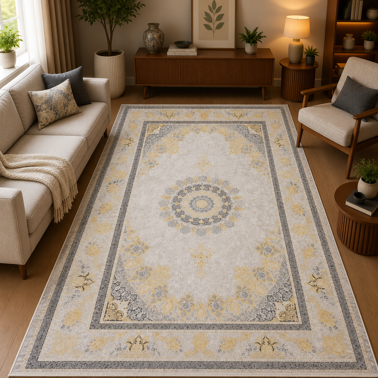 فرشینه طرح ابریشم ترک 6 متری 2*3
