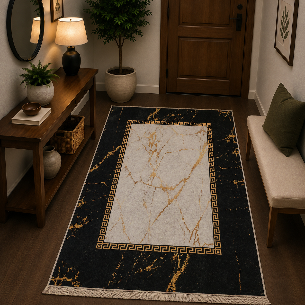 فرشینه طرح ابریشم 80*150