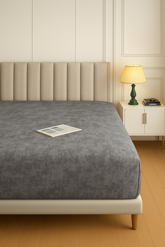 ملحفه کشدار دونفره ۱۸۰×۲۰۰ ابروبادی کارینا