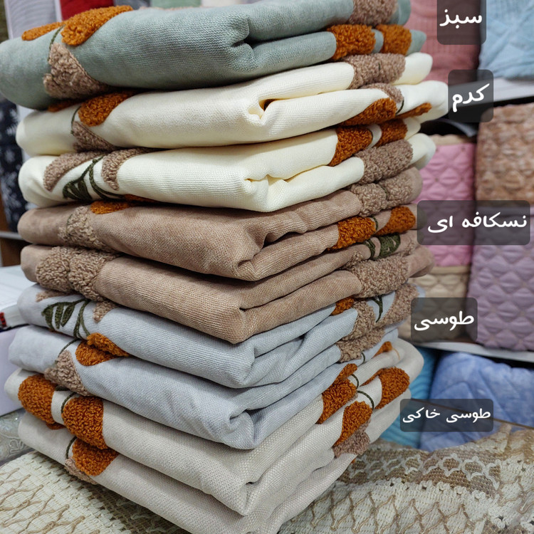 رویه کوسن پانچ دوزی گرد